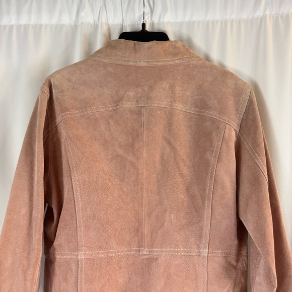 Wilsons Leather Maxima dusty Pink Suede Jacket size:L
Western Snap Button - Picture 13 of 15